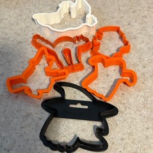 5 piece Halloween Cookie Cutters Set Cake Decorating Baking